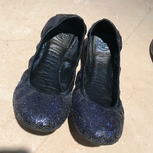 Tory Burch sparkling shoes